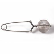 New Stainless Steel Infuser Strainer Mesh Tea Filter Spoon Locking Spice Ball N5