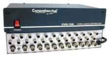 1x10 Video/Stereo Audio Distribution Amplifier