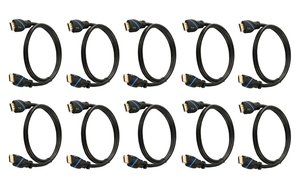 C&amp;E 2-Pack, High HDMI Cable 75 Feet with Built-in Signal Booster Supports 3D &amp; Audio Return Channel Full HD,... N3