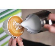 Awtang Stainless Steel Milk Frothing Pitcher Coffee Cappuccino Milk Frothing Jug 300ml 500ml N5