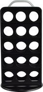 Surpahs ZEKH-300 30 Pod Capacity Metal K-cup Coffee Pods Storage Carousel Tower, Black N4