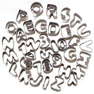 37 pcs Metal Alphabet Number Letter Cake Mould Mold Decorating Cutter Tool Set Biscuit Fondant Sugarcraft Cookie...