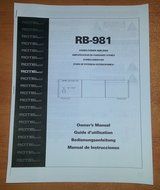 Rotel RB981 stereo Amplifier Owner&rsquo;s Manual copy