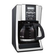 Mr. Coffee BVMC-SJX33GT-AM 12-Cup Programmable Coffee Maker with Thermal Carafe Option, Chrome, FFP Packaging N3