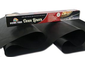 Oven Liner 70-Inch Non-Stick Roll by Home True | Heavy Duty Mat and FDA Approved For Gas, Electric, Microwave,... N5