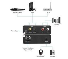 BESTI-FIRE Digital to Analog audio Converter Headphone Amplifier Support Toslink / SPDIF or Coaxial Digital Audio... N3