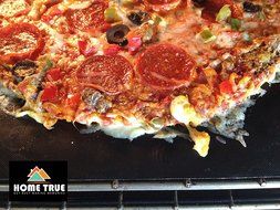 Oven Liner 70-Inch Non-Stick Roll by Home True | Heavy Duty Mat and FDA Approved For Gas, Electric, Microwave,... N8