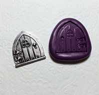 Silicone Mold Magical Fairy Door (29mm) Sugarcraft Chocolate Polymer Clay Resin
