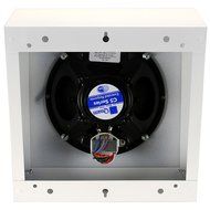 Quam SYSTEM 3 8" Wall Mount Slanted Speaker 5W-25/70V White N2