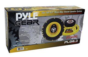 Pyle PLG6.3 6.5-Inch 280W 3-Way Speakers (2 Pairs)