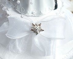 Pearl Side Arch Classic African American Cake Topper N2