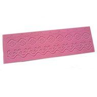 Y&amp;XL&amp;H Flower Pattern Lace Mold Rose Silicone Sugar Lace Pad Cake Brim Decoration Mold Kitchenware N2
