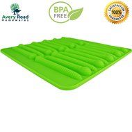 PREMIUM 2 PACK Gummy WORMS Mold Silicone &ndash; BONUS DROPPER &amp; RECIPE PDF &ndash; Patent Pending 40 Worm Candy Molds &ndash; BPA... N4