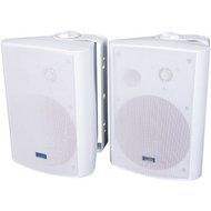 JAYBRAKE ASP120-W Tic Corporation Asp120-W Indoor/Outdoor 120-Watt Speakers With 70-Volt Switching (White)