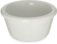 White Heavy Weight Melamine Smooth Ramekin 4 Ounce -- 48 per case N4