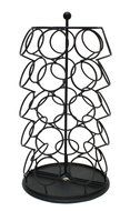 Danny's World 35 Pod K-Cup Holder, K-Cup Carousel, Coffee Pod Organizer (Chrome) N5