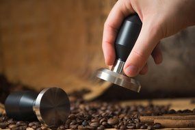 Premium Quality Coffee Espresso Tamper 100% Stainless Steel Base (49.6 mm) N7