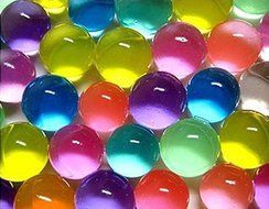 Rainbow Crystal Mud - Soil Beads - Colorful Soil Replacement for Flower Succulents and Centerpieces (Purple) N6