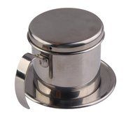 TTnight Stainless Steel Strainer Metal Vietnamese Coffee Drip Cup Filter Maker N3