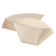 Coffee Paper Filters Yummy Sam&reg; Natural Paper Filters Kitchen Craft Unbleached for 1-4 Cup Moka Pot Keurig Home... N11