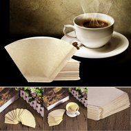 Coffee Paper Filters Yummy Sam&reg; Natural Paper Filters Kitchen Craft Unbleached for 1-4 Cup Moka Pot Keurig Home... N12
