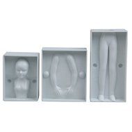 Yunko 3d Female Body Shape Modeling Cake Fondant Cutter Mold Decorating Tool (Female) N2