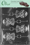 Cybrtrayd C106 Angel Lolly Life of the Party Chocolate Candy Mold with Exclusive Cybrtrayd Copyrighted Chocolate...