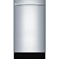 Bosch SPX68U55UC 18" 800 Series Dishwasher 44 dBA Quiet Operation, Stainless Steel Euro Tub and AquaStop Plus... N3