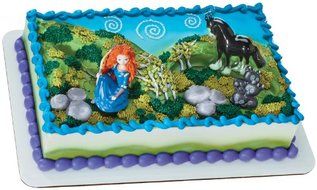 DecoPac Brave Merida and Angus Deco Set