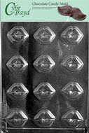 Cybrtrayd V052 Bite Size Smooch Lips Chocolate Candy Mold with Exclusive Cybrtrayd Copyrighted Chocolate Molding...