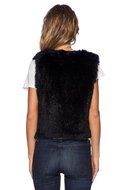 Sleeveless Coat,BeautyVan Women Vest Sleeveless Coat Outerwear Hair Jacket Waistcoat (XL, Black) N8