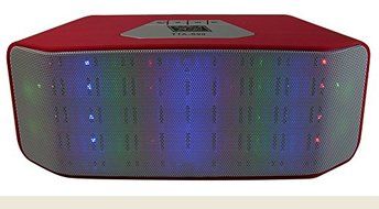 Top Tech Audio TTA-S90 Bluetooth Portable Speaker- RED