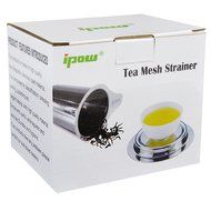 Yoassi Brew-in-mug Teapot Extra Fine Mesh Tea Strainer Infuser Steeper 18/8 Stainless Steel Strainer with Lid... N8