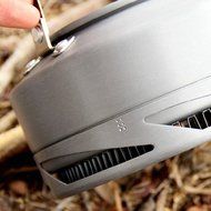 TecGeo(TM) Kettles Fire Maple FMC-XT1 0.8L Camping Kettles Outdoor Picnic Tea Pot Kettle with Tea Filter + Mesh... N6