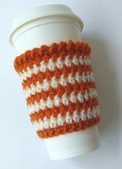 Pumpkin Spice Latte Cozy Pumpkin Cream Stripe N2