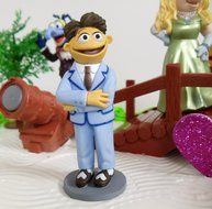 The Muppets 14 Piece Birthday Cake Topper Set Featuring Kermit the Frog, Miss Piggy, Fozzie, Gonzo, Walter, Animal... N4