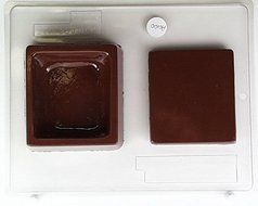 Blank square lid w/ Box AO100 All Occasion Chocolate Candy Mold