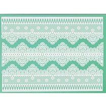 Anyana Big Silicone Fondant Mould Lace Sugarcraft Wedding Cake Baking Tools N4