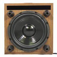 Theater Solutions SUB8DM Down Firing Powered Subwoofer (Mahogany) N3