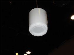 Atlas Sound PM8CX-W Pendant Mount Speaker Coaxial, 150 Watts, 90 Degree Dispersion (White) N2