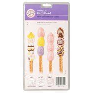 Wilton Hoppy Easter Pretzel Candy Mold N7