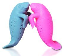 Manatee Loose Leaf Tea Infuser Gift Set of 2 Strainers for Herbal Weight Loss Tea and Mulling Spices Made from... N3