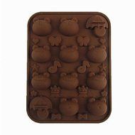Y&amp;XL&amp;H 12 Hole Frog Umbrella Shape Cake Ice Jelly Chocolate Molds N3