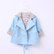 Jackets ,BeautyVan Kid Baby Girls Floral Print Coat Outerwear Girl Windbreaker Baby Jackets Clothes (L, Pink) N7