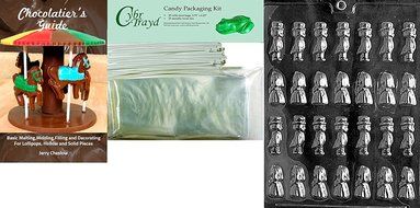 Cybrtrayd W036 Bite Size Bride and Groom Chocolate Candy Mold with Exclusive Cybrtrayd Copyrighted Chocolate Molding... N3