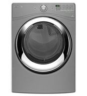 Whirlpool WGD86HEBC Duet 7.4 Cu. Ft. Chrome With Steam Cycle Gas Front Load Dryer