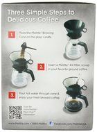 Melitta Coffee Maker, Porcelain 6 Cup Pour- Over Brewer N5