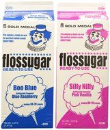 Blue Raspberry and Pink Vanilla Cotton Candy Floss Two Pack N3