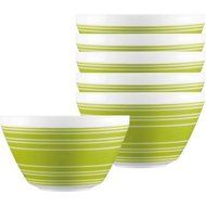 Memory Lane, Pyrex Vintage Charm 6-Piece Opal Glass Mixing Bowl Set