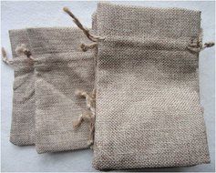 LeBeila 12PCS Natural Burlap Gift Bags With Jute Drawstring And Cotton Lining&ndash;Reusable Pouches For Showers Weddings... N5